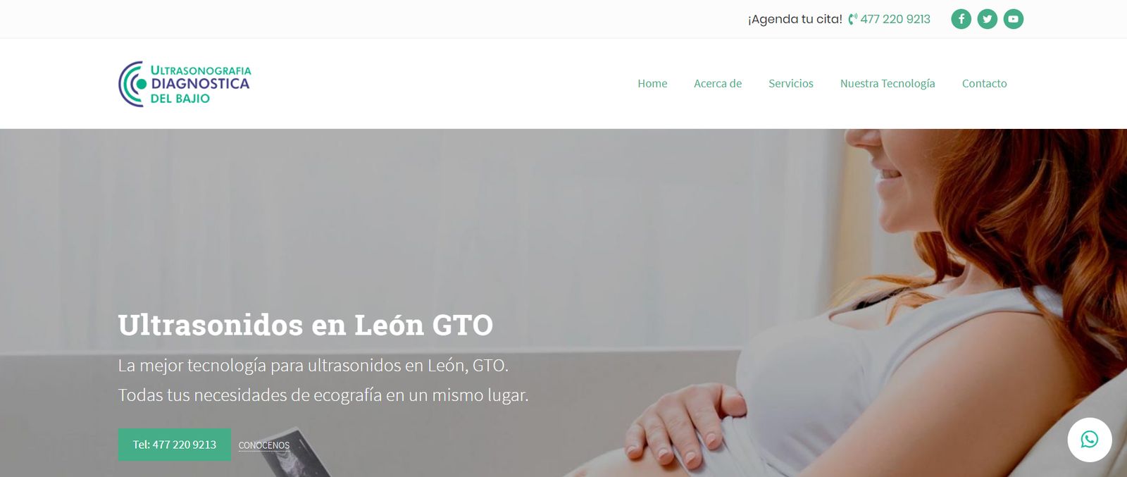 Sitio web de ULTRADIBA – Ultrasonidos