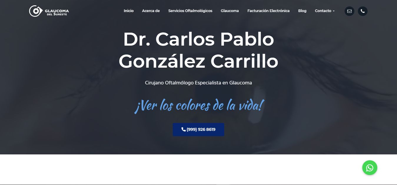 Sitio web de Oftalmólogo en Mérida – Dr. Carlos Pablo González Carrillo
