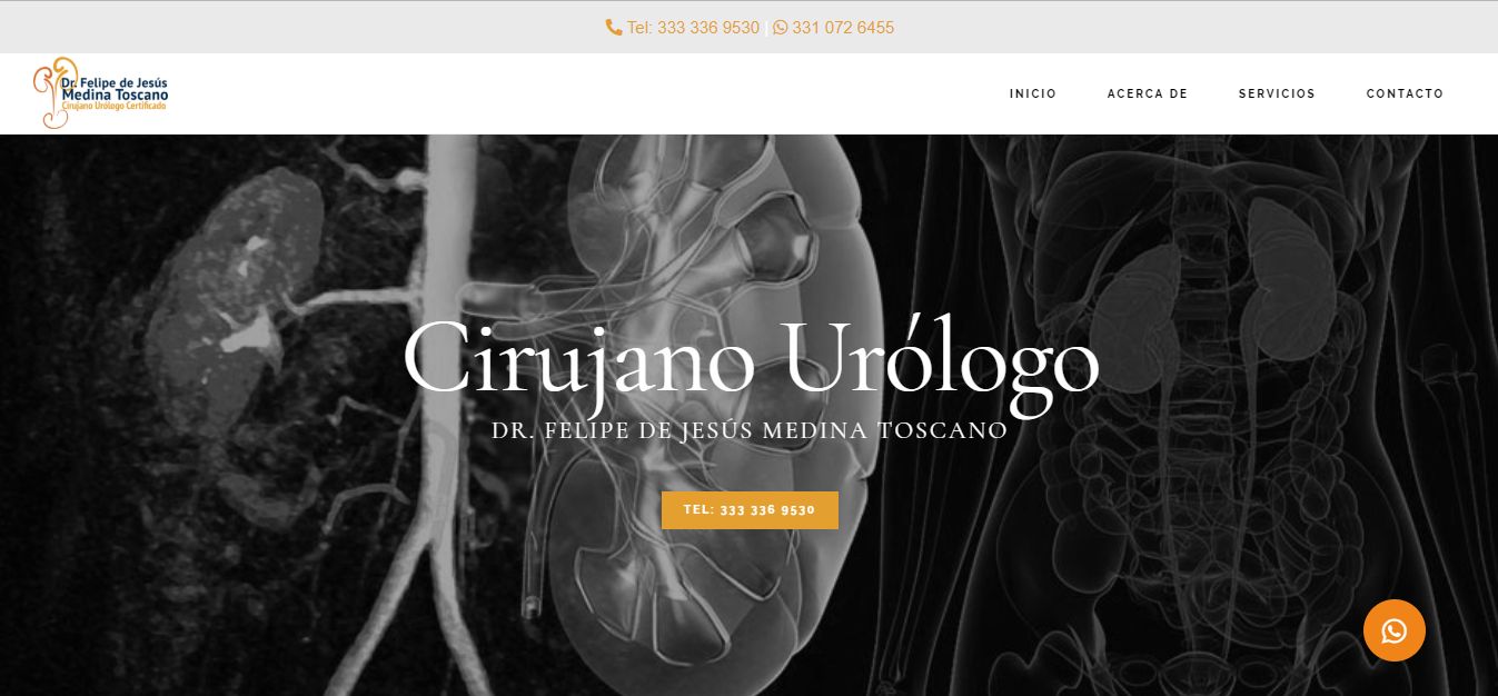 Sitio web de Dr. Felipe Medina – Urólogo