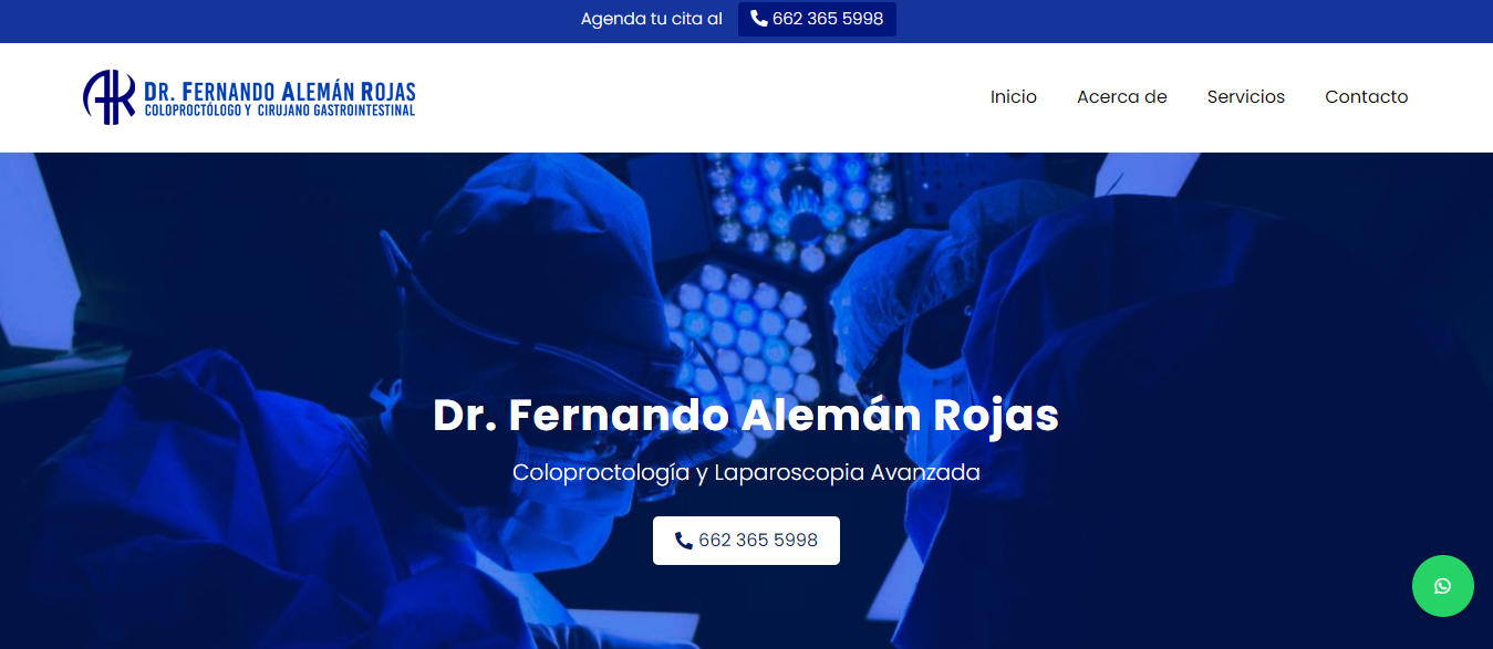 Proctólogo en Hermosillo - Dr. Fernando Alemán Rojas