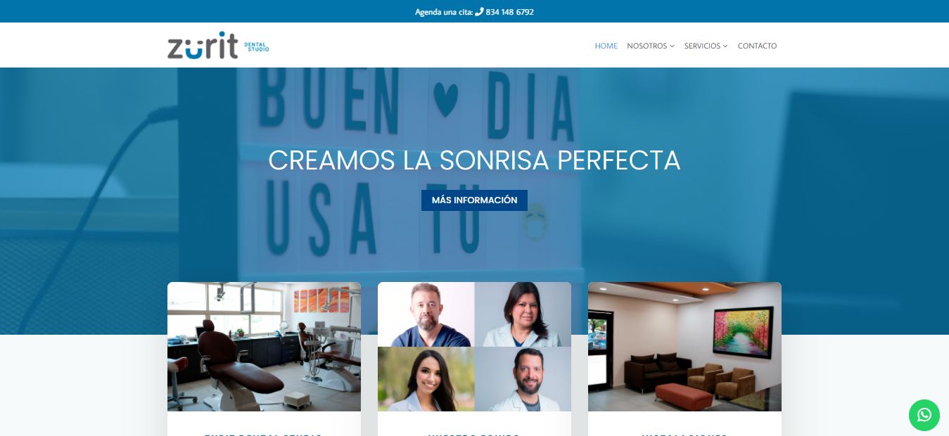 Sitio web de ZURIT Victoria – Dentistas en Victoria