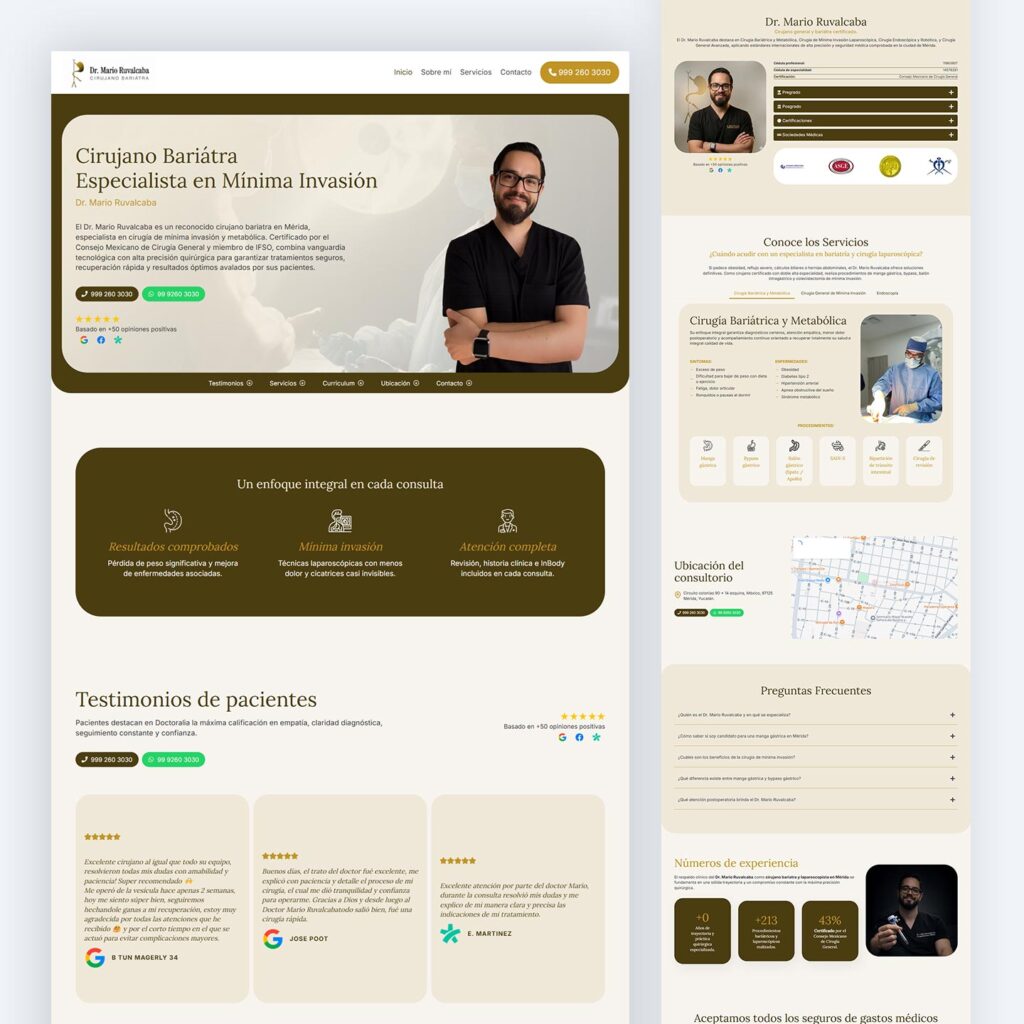 Sitio web de Cirujano Bariátra en Mérida – Dr. Mario Ruvalcaba